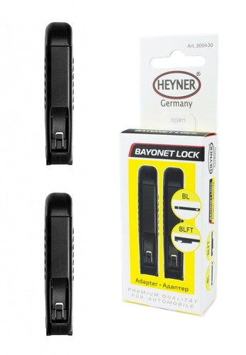 Wiper blade fitting bayonet - wiper,