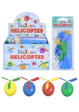 1-30 helicopter balloon kids party bag stocking fillers
