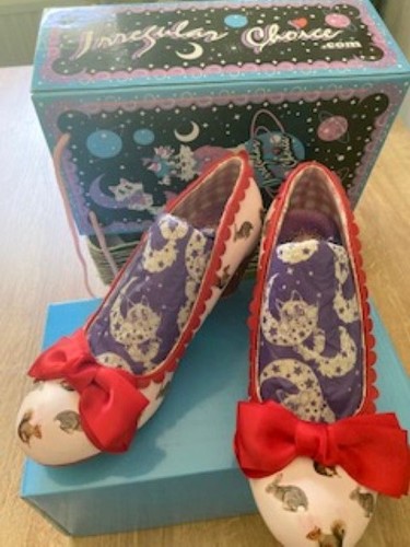 Pink red women court shoes - women's,