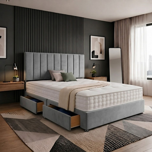 Reinforced divan bed - divan,