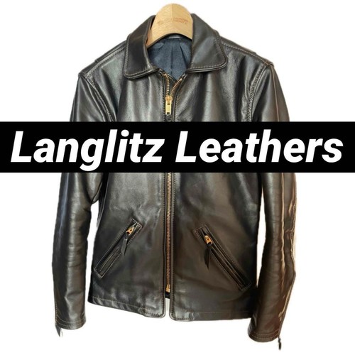 Langlitz leathers black - leathers,