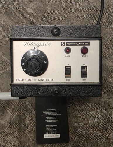 Shure voicegate vintage preamp - voicegate,