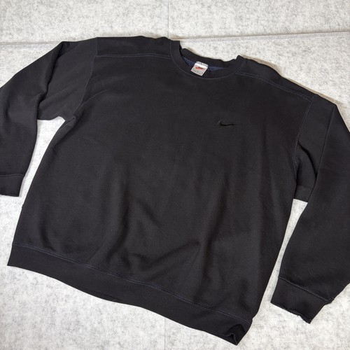 Nike black crewneck sweatshirt - black,