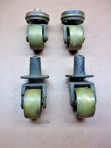 Four antique brass - four,