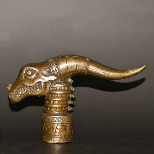 Old bronze handmade - handmade, carved