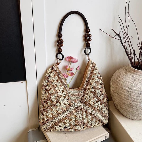 Handmade crochet tote - handmade,