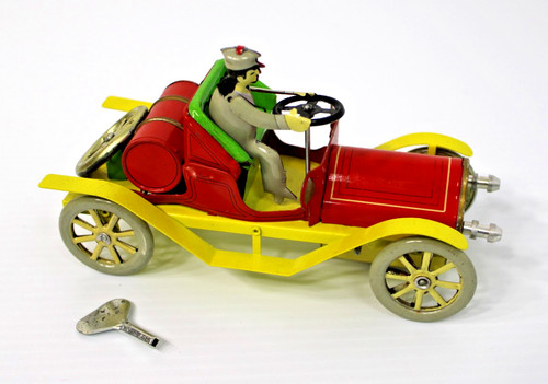 Boxed wind tin toy - wind-up,