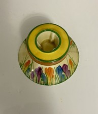 Clarice Cliff crocus candle stick 