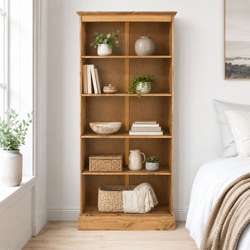 Cotswold tall bookcase antique - tall,