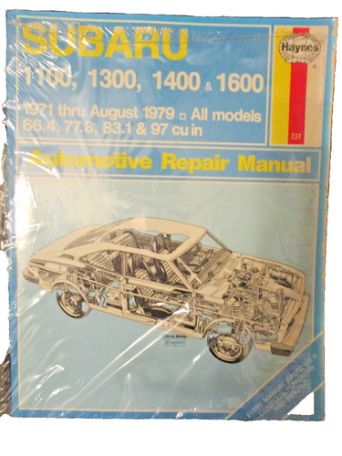 Subaru 1100 1300 1400 1600