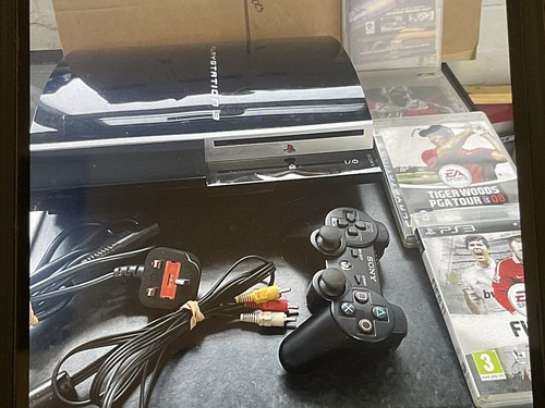 Original ps3 fat 40gb console - ps3,
