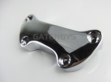New Chrome 1" Handlebar Riser Top Clamp Harley Davidson 1974-2021 Dyna Softail