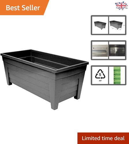 Stylish hollow ebony pot - 55, cm
