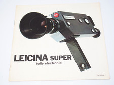Leicina Super Cine Camera Sales Brochure