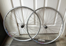Ritchey OCR Rock Comp 26" Wheelset QR Silver Retro MTB Rim Brake -  See Photos