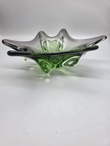Vintage murano art glass bowl - art,