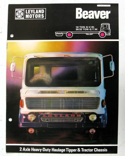 Leyland beaver tipper - tipper, &