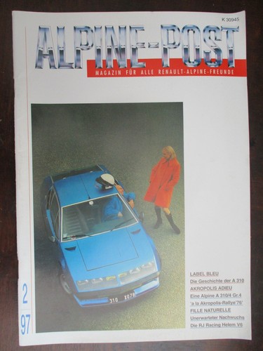 Alpine post 1997 - alpine, magazine