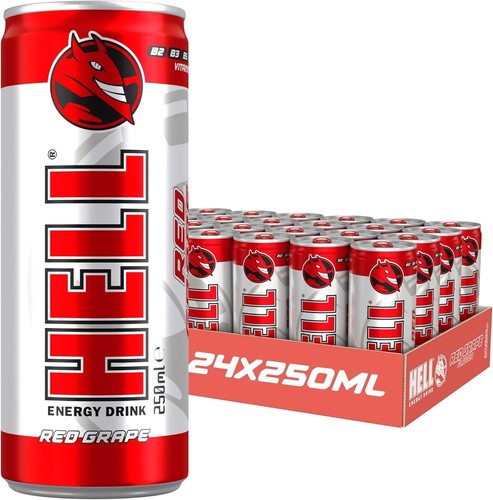 Hell energy drink red grape - hell,
