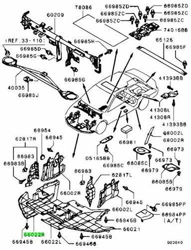 Cover engine room under - under,, fr