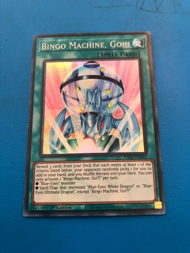 Yugioh super rare - super, bingo