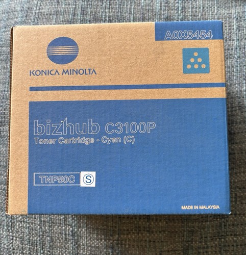 Genuine konica minolta tnp50c - genuine,