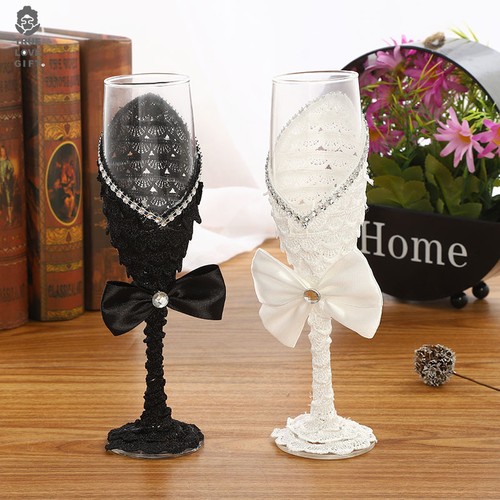 2pcs wedding champagne glass - 2pcs,