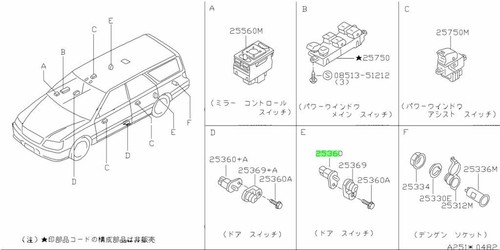 Switch assembly door - switch, assembly,