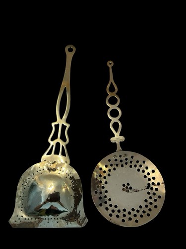 Pair vintage c - vintage, brass