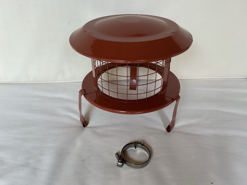 Chimney rain cowl bird guard - chimney,