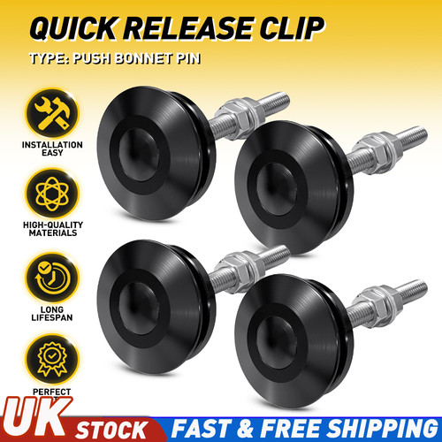 Universal 5mm black push - universal, 62.5mm