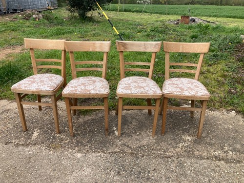 1960 kitchen dining chairs x - 1960's,