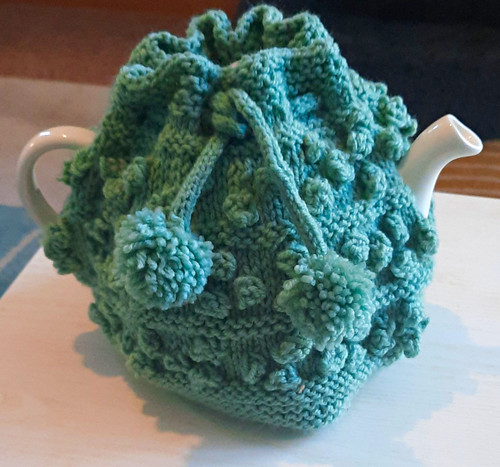 Wool knitted tea - wool,