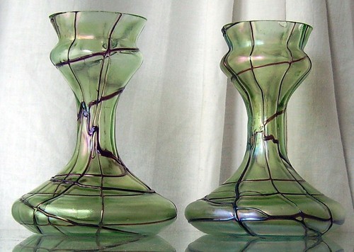 Antique art nouveau pair - nouveau,