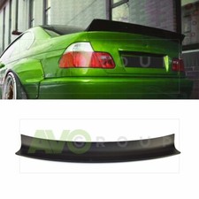 P style Trunk Boot Spoiler for BMW 3 E46 Coupe ABS Gloss