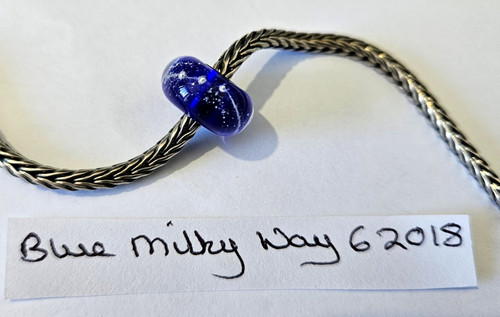 Genuine trollbeads blue - trollbeads, milky