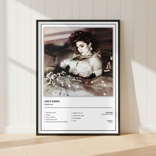 Madonna like virgin album - madonna,