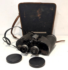 Vintage Scope Deluxe Binoculars 10 X 50 in Case