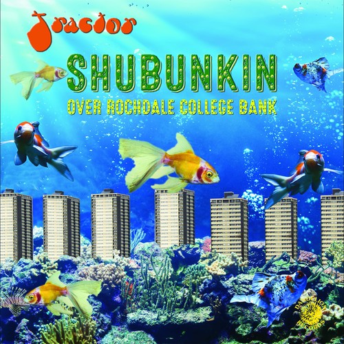 Tractor shubunkin over - shubunkin,