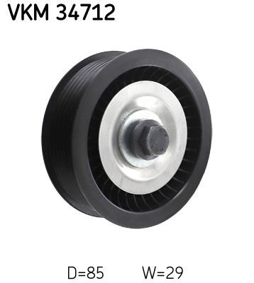 Ribbed belt deflection - v-ribbed,