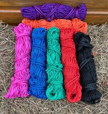 HORSE HAYLAGE NET STRONG Good Quality 5 Pack Small Mesh Holes 2"  Holds 6.5kg