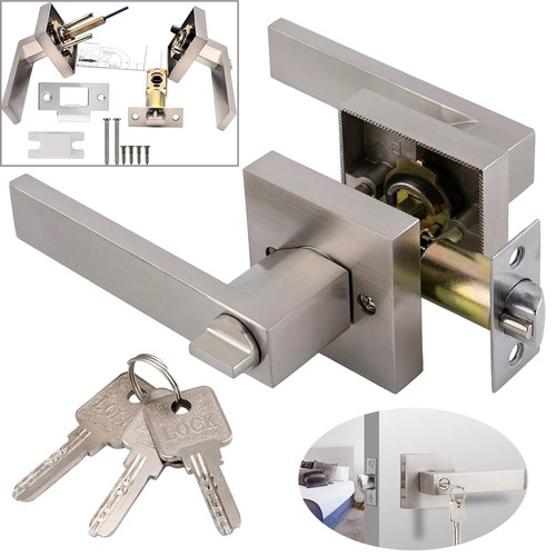 Three handle door lock - three-handle,
