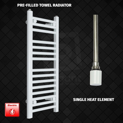 White electric heated towel - electric,
