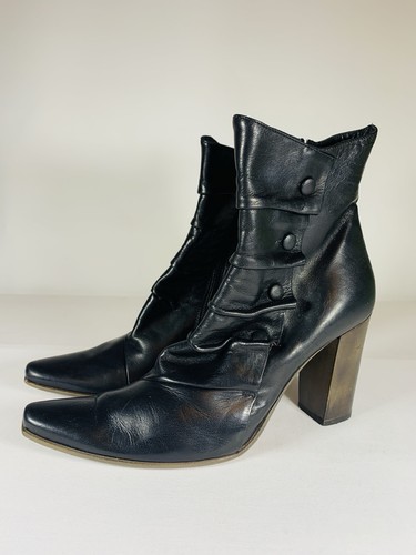 Pied terre black leather - terre,