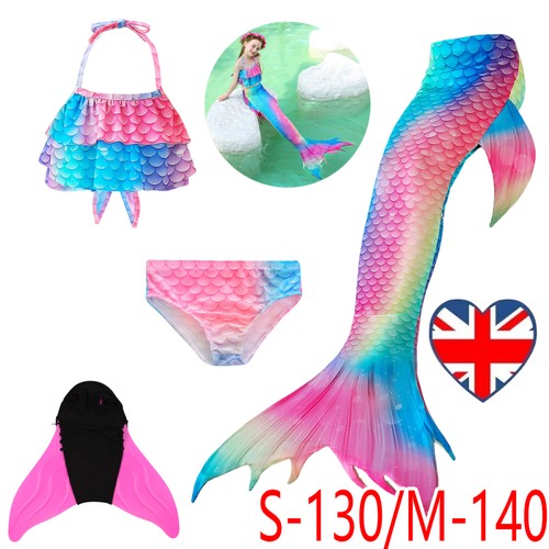 Kids mermaid tail - with, monofin
