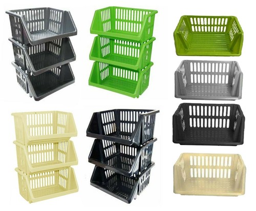 5tier stackable plastic fruit - plastic,