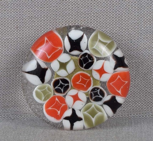 Glass obidome netsuke - glass,