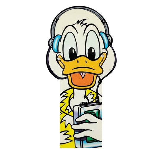 Vintage 80s donald duck - donald, book