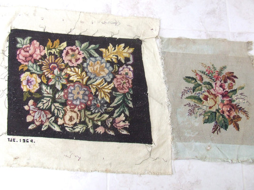 Brown wool used antique - 1,