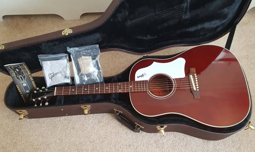 Gibson 1960s reissue wine - j-45,